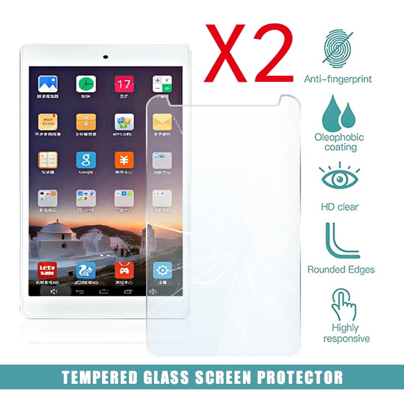 2Pcs Tablet Gehard Glas Screen Protector Cover Voor Onda V719 7 Inch Tablet Hd Oogbescherming Anti-Vingerafdruk gehard Film