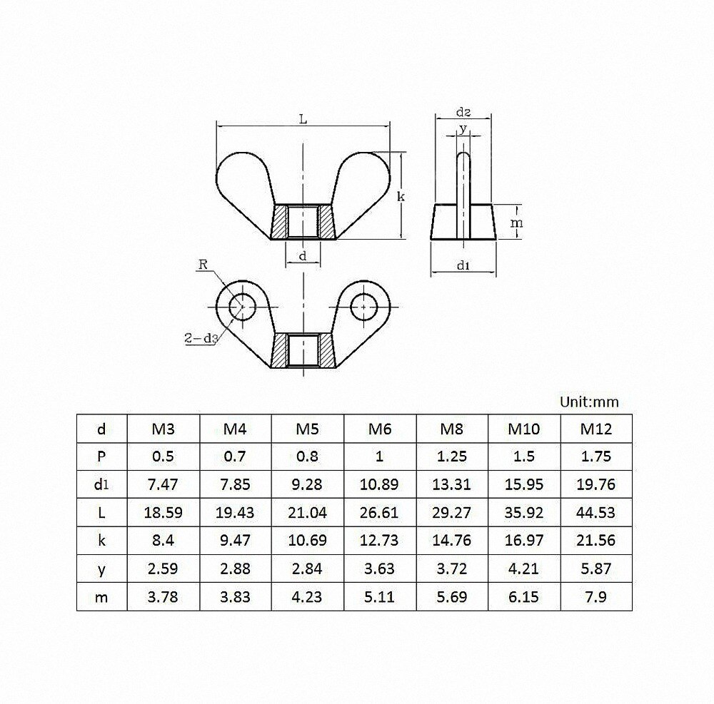 Olvídate Del óxido Para Siempre: Tuercas De Mariposa A4 Acero Inoxidable (DIN315) M4-M12