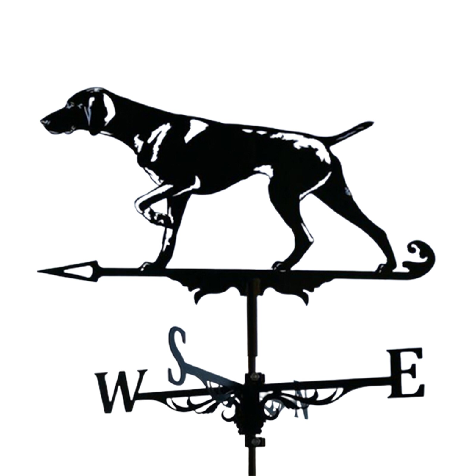 47inch Animal Weather Vane Spinner Wind Direction Farm Scene Stake for Garden Yard Decoration Garden Weathervane