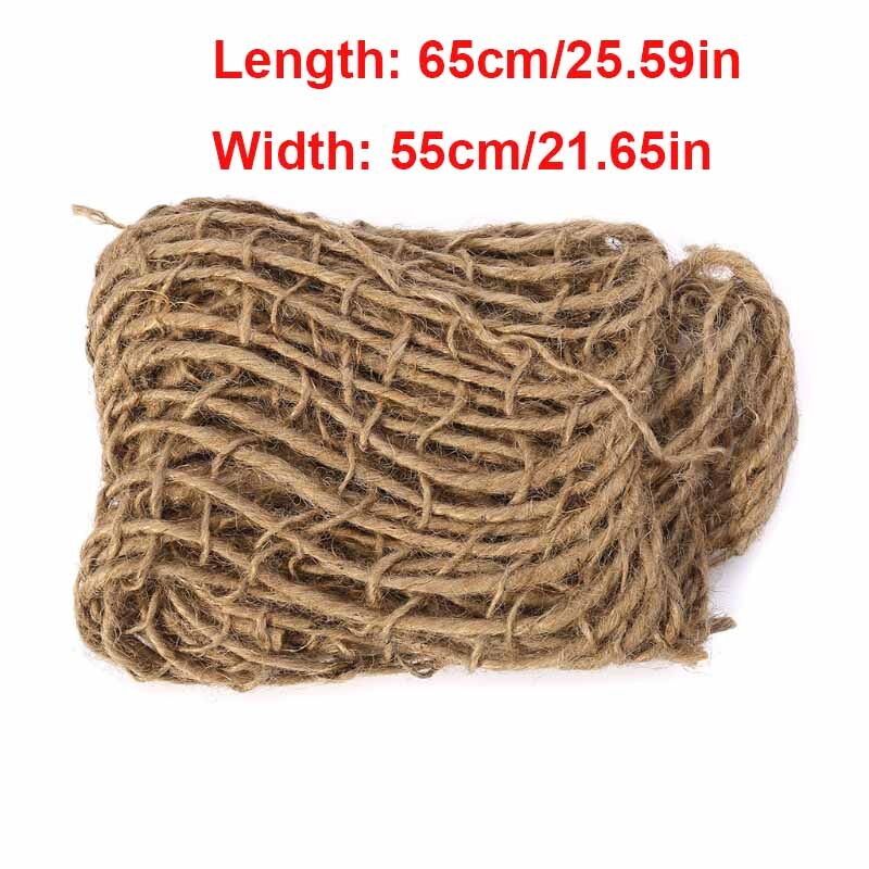 Pasgeboren Fotografie Prop Chunky Jute Laag Netto Hessische Jute Achtergrond Deken: Black