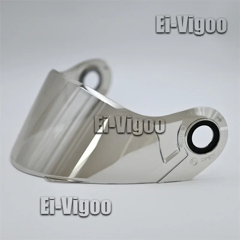 Visière pour LS2 Ff370 Visera Abatible Arriba Casco De Motocicleta, Lente Antiniebla Colorida, Adecuada Para LS2 FF394 FF386 FF325: Argent