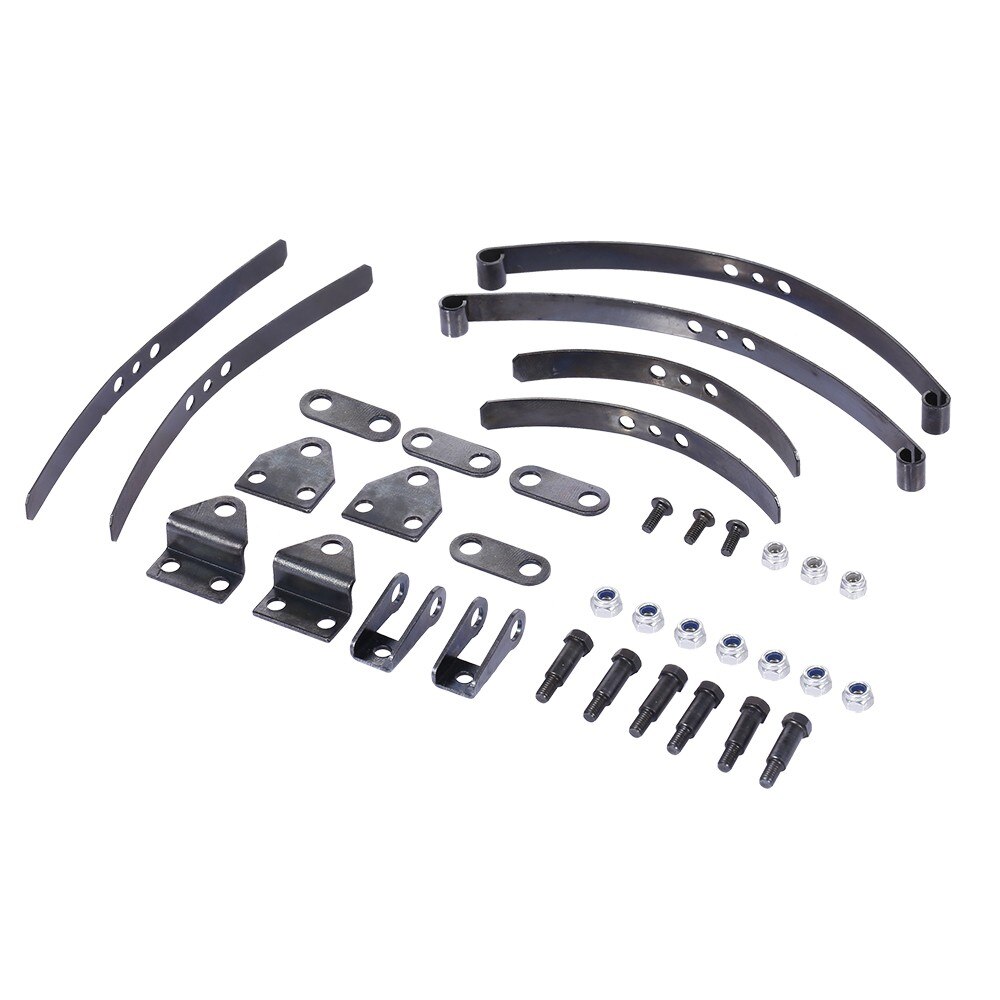 For 1/14 Tractor Truck Front Leaf Spring Suspension Steel Holder Bar Set