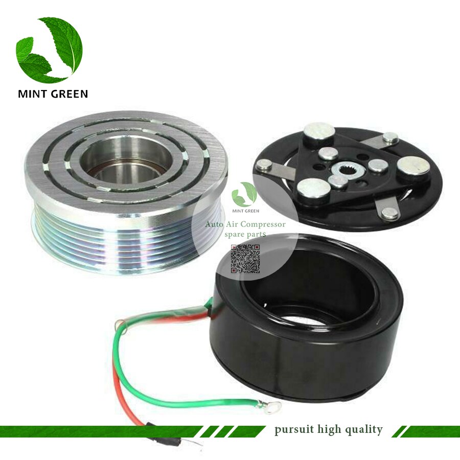 AC Compressor Magnetic Electromagnetic Clutch For Honda CR-V Mk II RE 2.0 i 4WD 2006- 38810RZVG01 38810RZVG02 38800RZRZ521M2