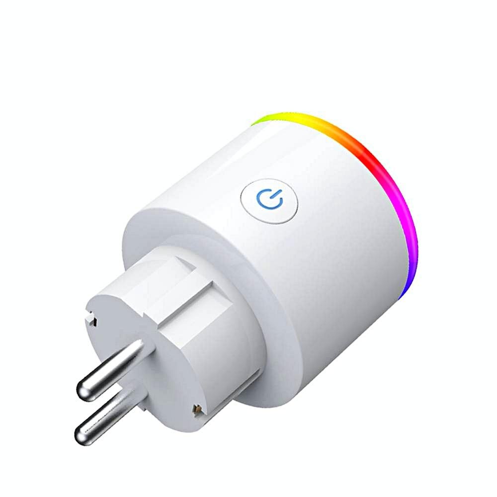 WiFi Switch Socket Plug EU Wireless Extender Remote Outlet Adaptor Energy meter Smart Home Automation Alexa Google Compatible: 1 Pack