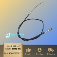 Forklift CABLE SUB-ASSY PARKING BRAKE, RH Part # 47406-36601-71