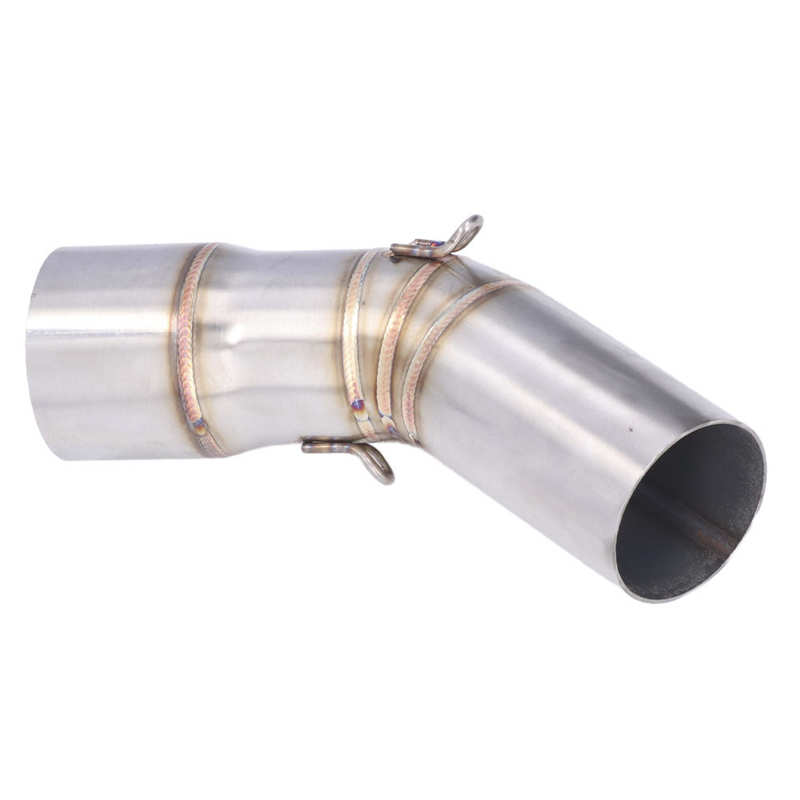 Exhaust Medium Tube Exhaust Intermediate Tube Stainless Steel for Motorcycle
