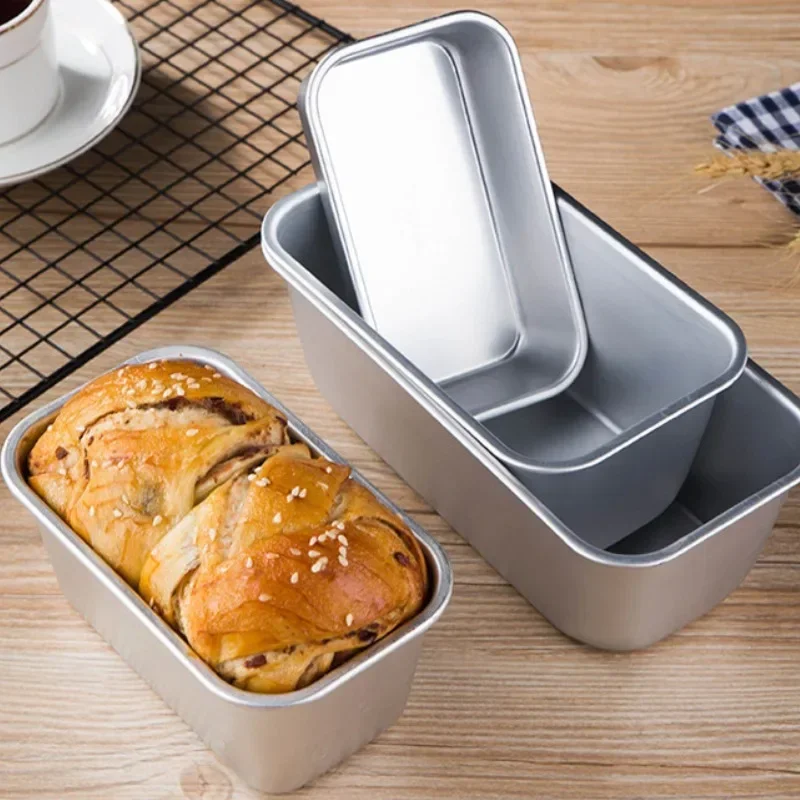 12-20cm Aluminum Alloy Cake Mold Rectangle Non-stick Bread Dessert Mould Pastry Decorating Tools DIY Cakes Molds for Baking