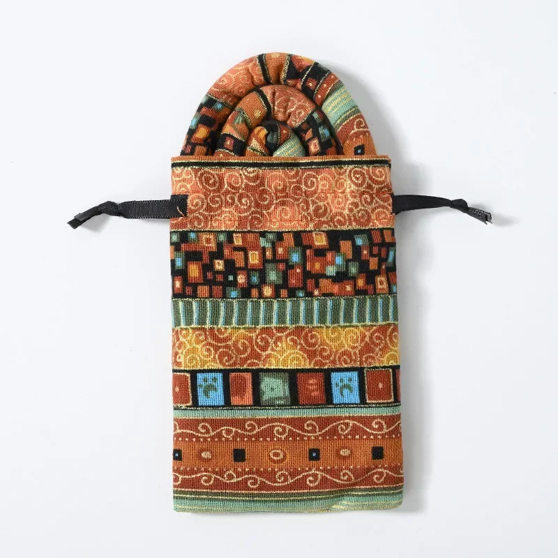 Bandas para el cabello flexibles coloridas, cuerdas para el cabello de estilo étnico, lazos, diadema de cola de caballo, rastas, horquilla larga para cola de caballo, accesorios para el cabello: Azul oscuro