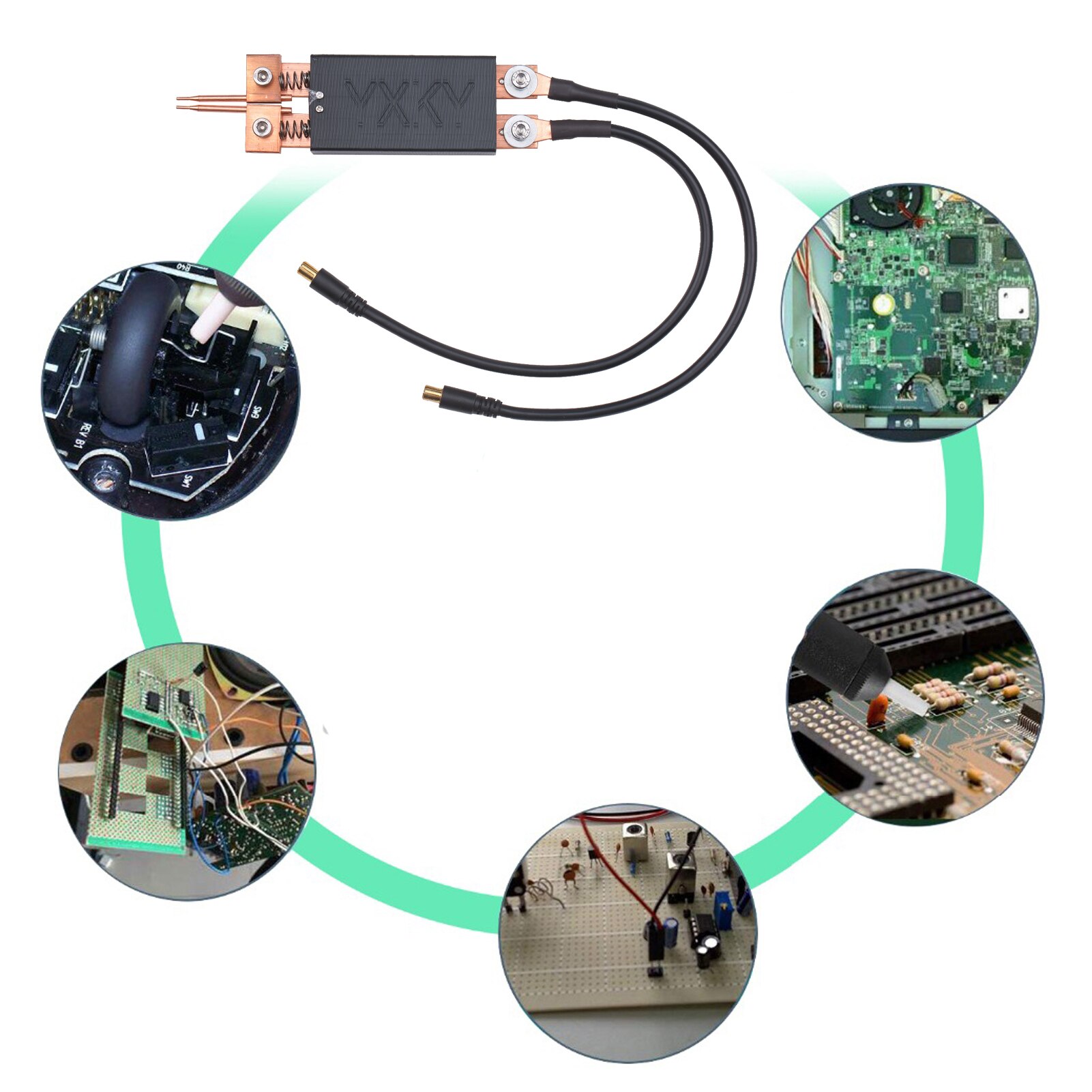 Svejsepen intelligent gør-det-selv punktsvejsning integreret punktsvejsepen automatisk trigger svejsemaskine tilbehør til 18650 batterier