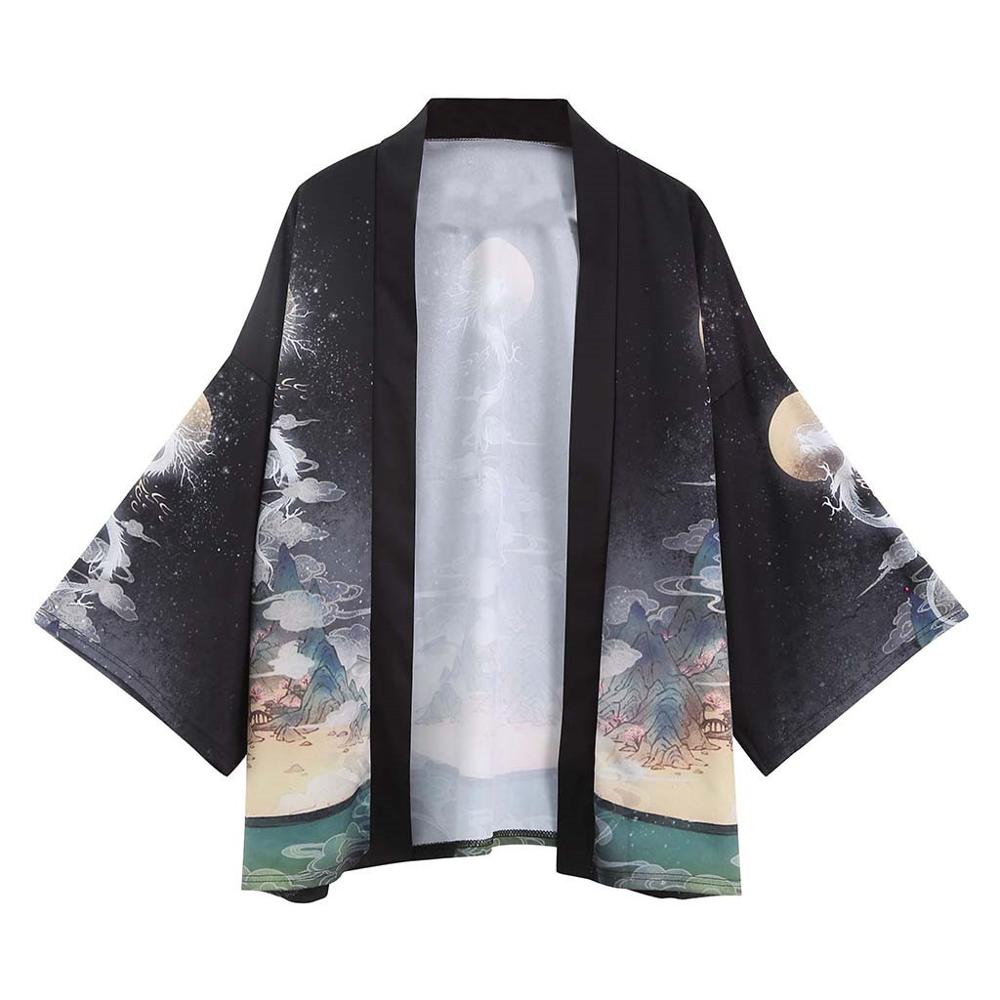 Japanese kimono cardigan men haori yukata male samurai costume clothing kimono jacket mens kimono shirt yukata haori