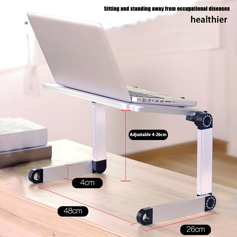 Adjustable Laptop Table Stand Computer Desk Tablet Notebook Holder Desk Bracket Standing AS99