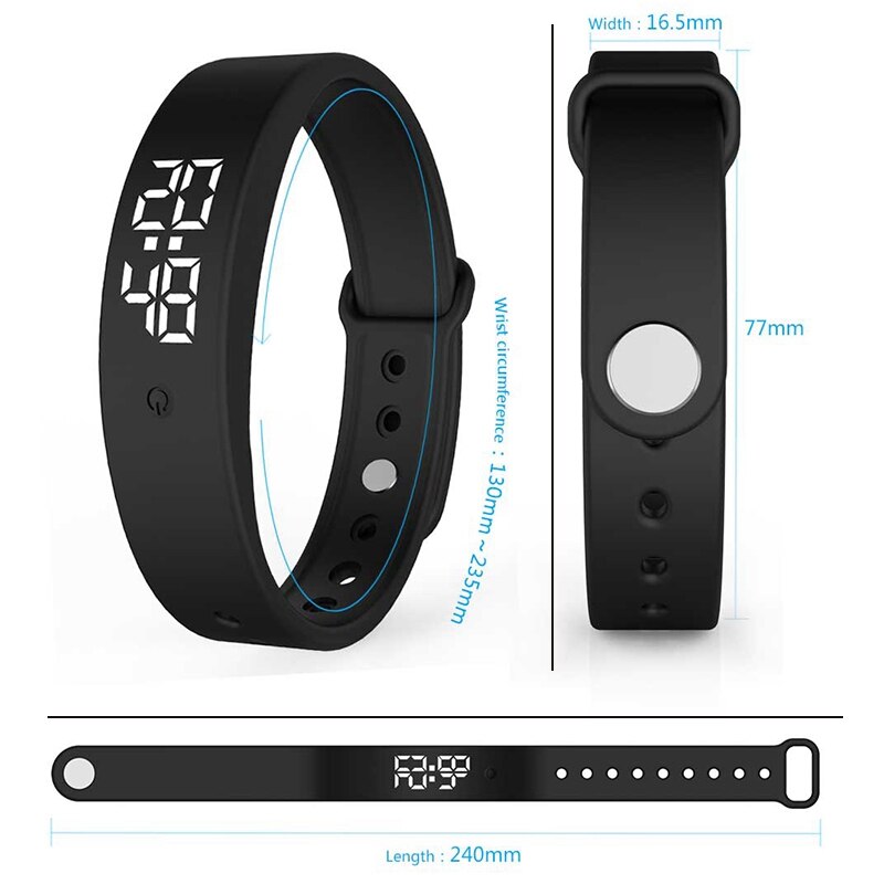 V9 Smart Bracelet with Body Temperature Monitoring... – Vicedeal