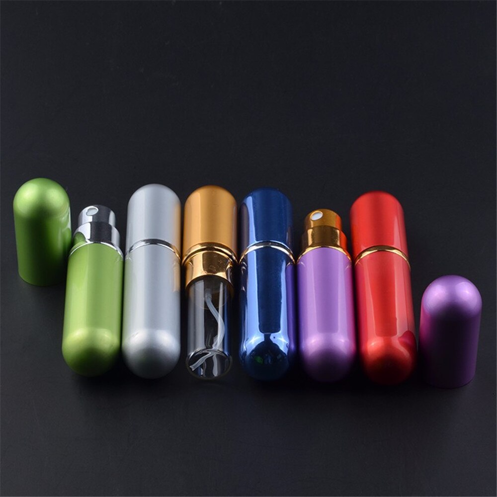 5ml Navulbare Draagbare Reizen Mini Navulbare Conveniet Lege Verstuiver Parfum Flessen Cosmetische Containers Voor Reiziger