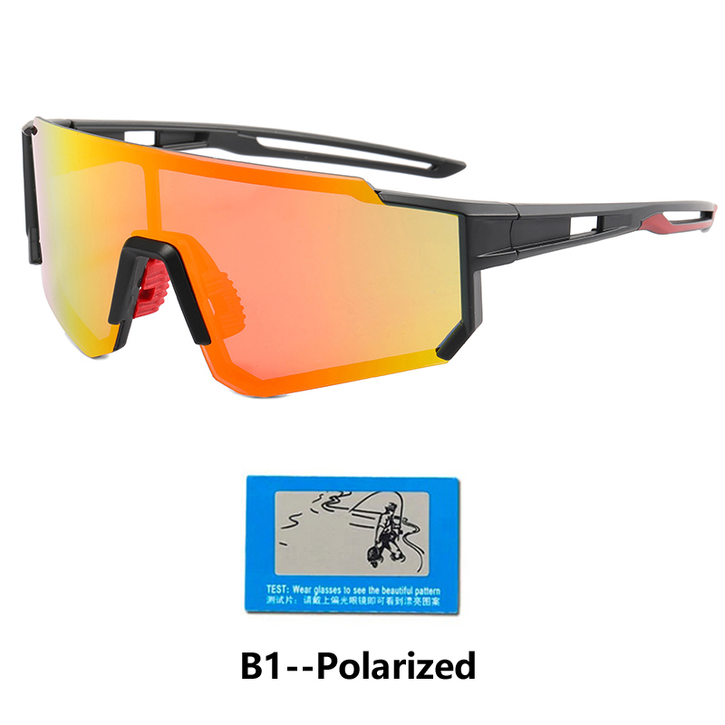Polarisierte Sportbrille Herren und Damen Fahrrad Photochrome Brillen Berg MTB Radfahren UV400 Sonnenbrille Fahrrad Straßenbrille