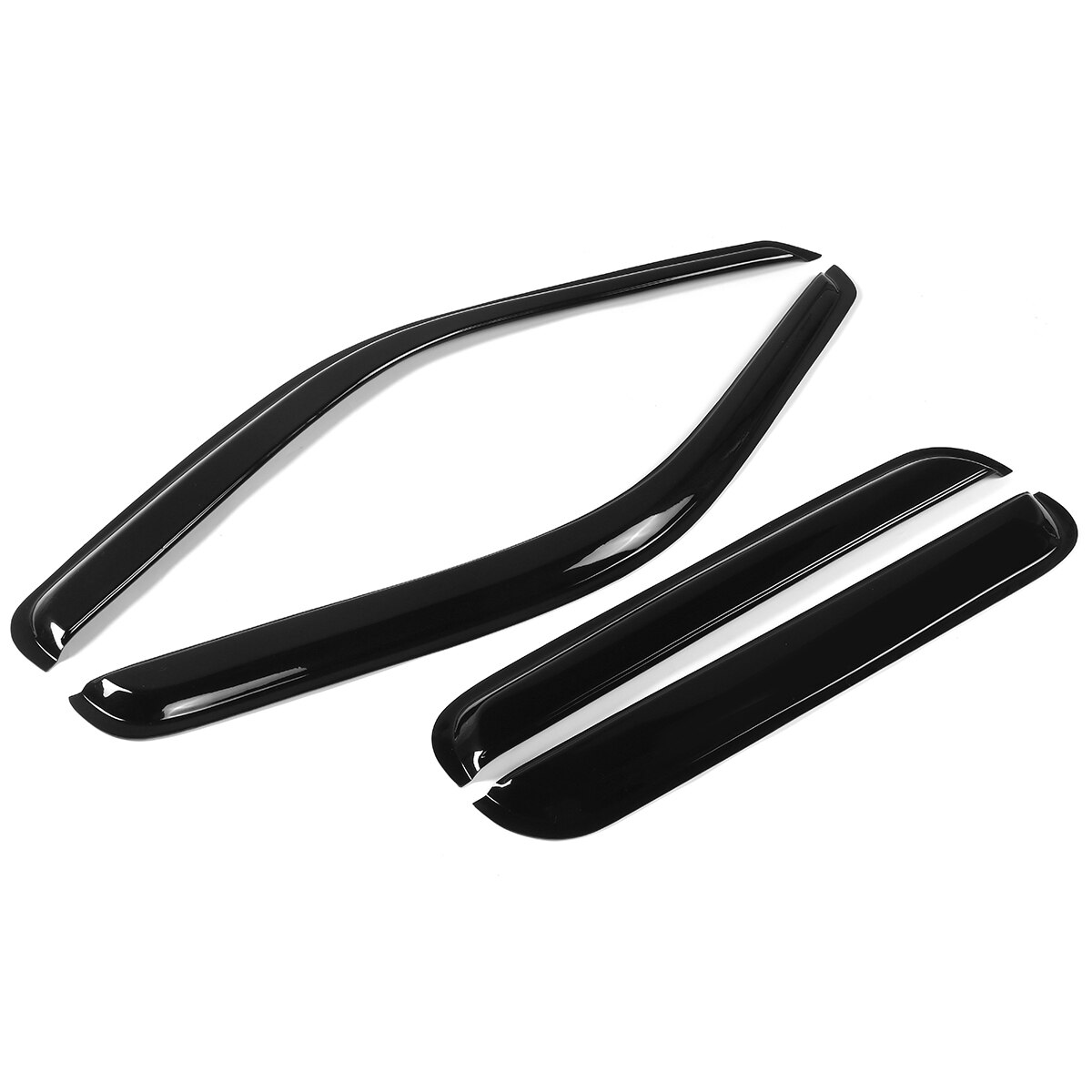 4pcs/set Window Visors Sun Rain Guards for ford F150 F250 F350 F450 1999
