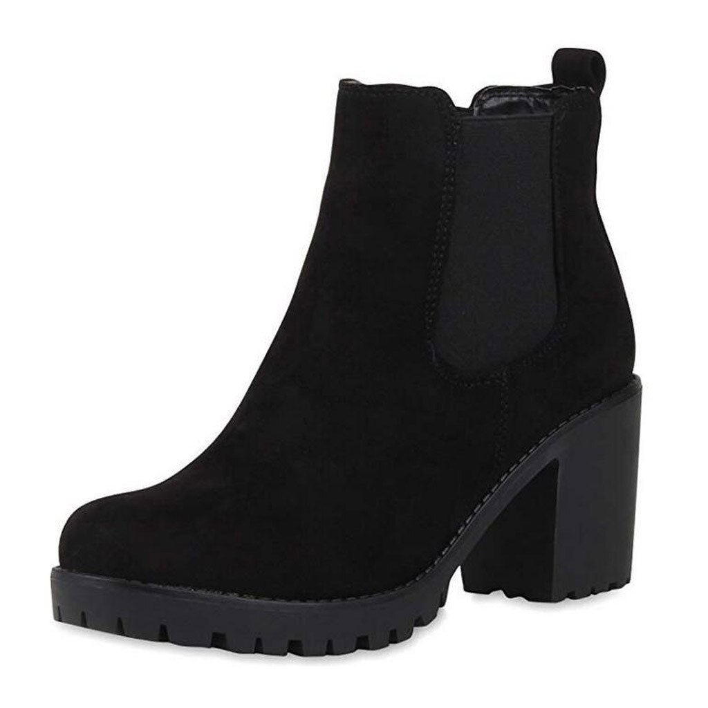 Kvinnor stövlar casual läder låga höga klackar vårskor kvinna spetsiga tå gummistövlar svart röd zapatos mujer  #t1g: 36