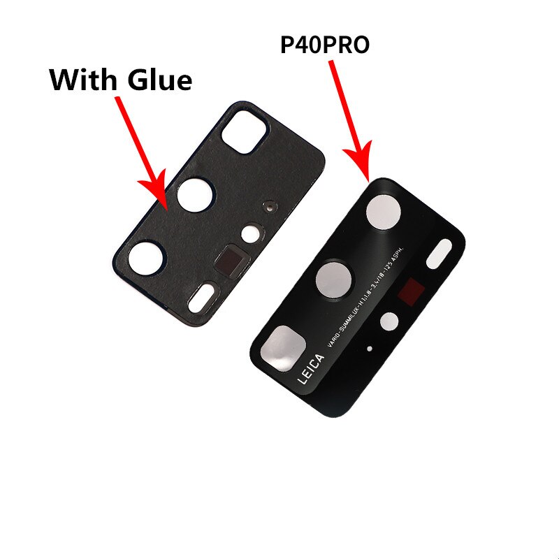 P40 pro linse til huawei  p40 pro original kamera linse glashus bagcover udskiftning reparationsdele + lim