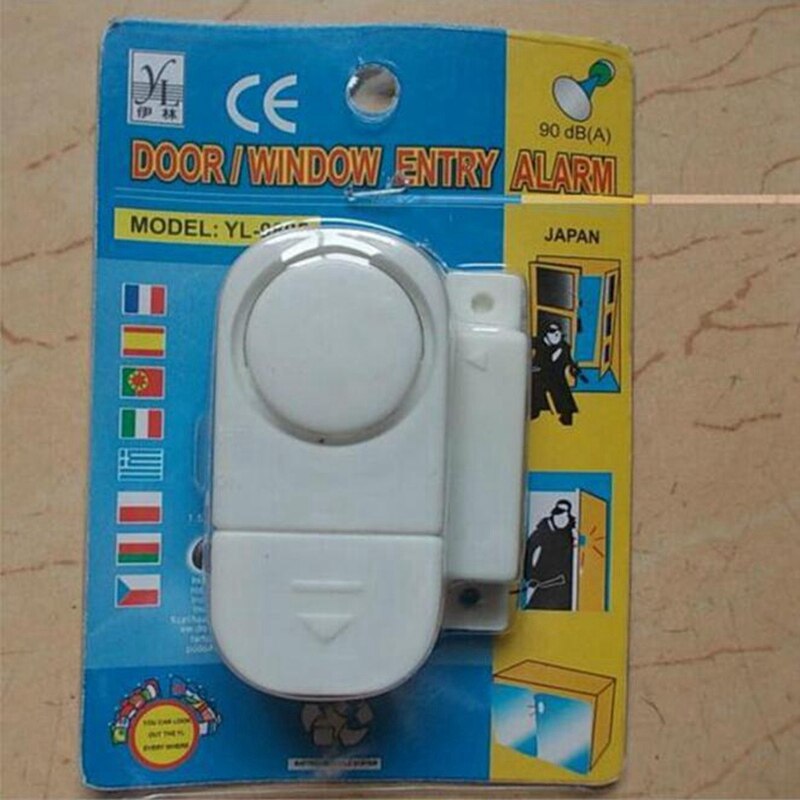 Golden Security 90dB Wireless Home Window Door Burglar Security Alarm System Magnetic Sensor for Home Security System