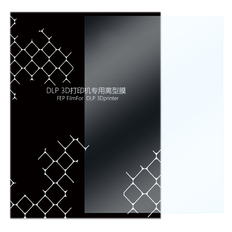 5pcs/set Light-curing Printer Release Film 0.1mm FEP Film for DLP 3D Printer 090F