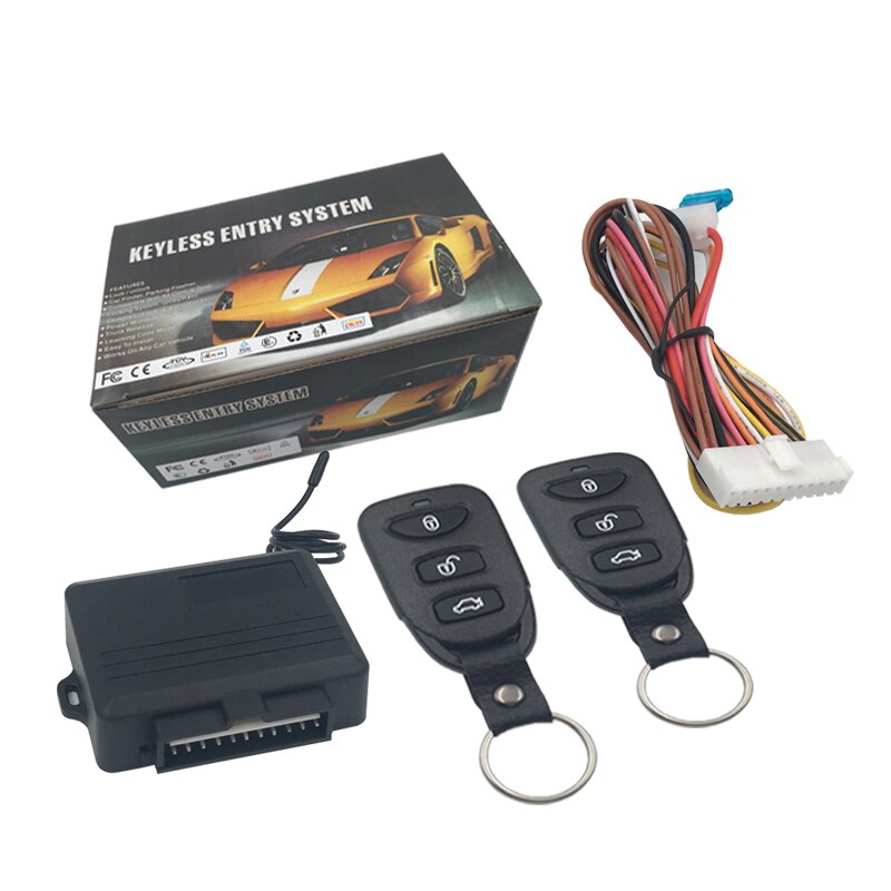 Car Remote Central Door Lock Keyless System Remote Control Car Alarm Systems Central Locking withAuto Remote Kit NQ-289A-HY3