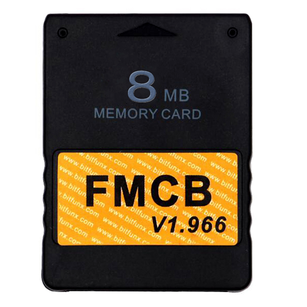 Kostenlose mcboot  v1.966 speicherkarte für  ps2 fmcb 8mb/16mb/32mb/64mb 1.966 extended card game saver: 8mb