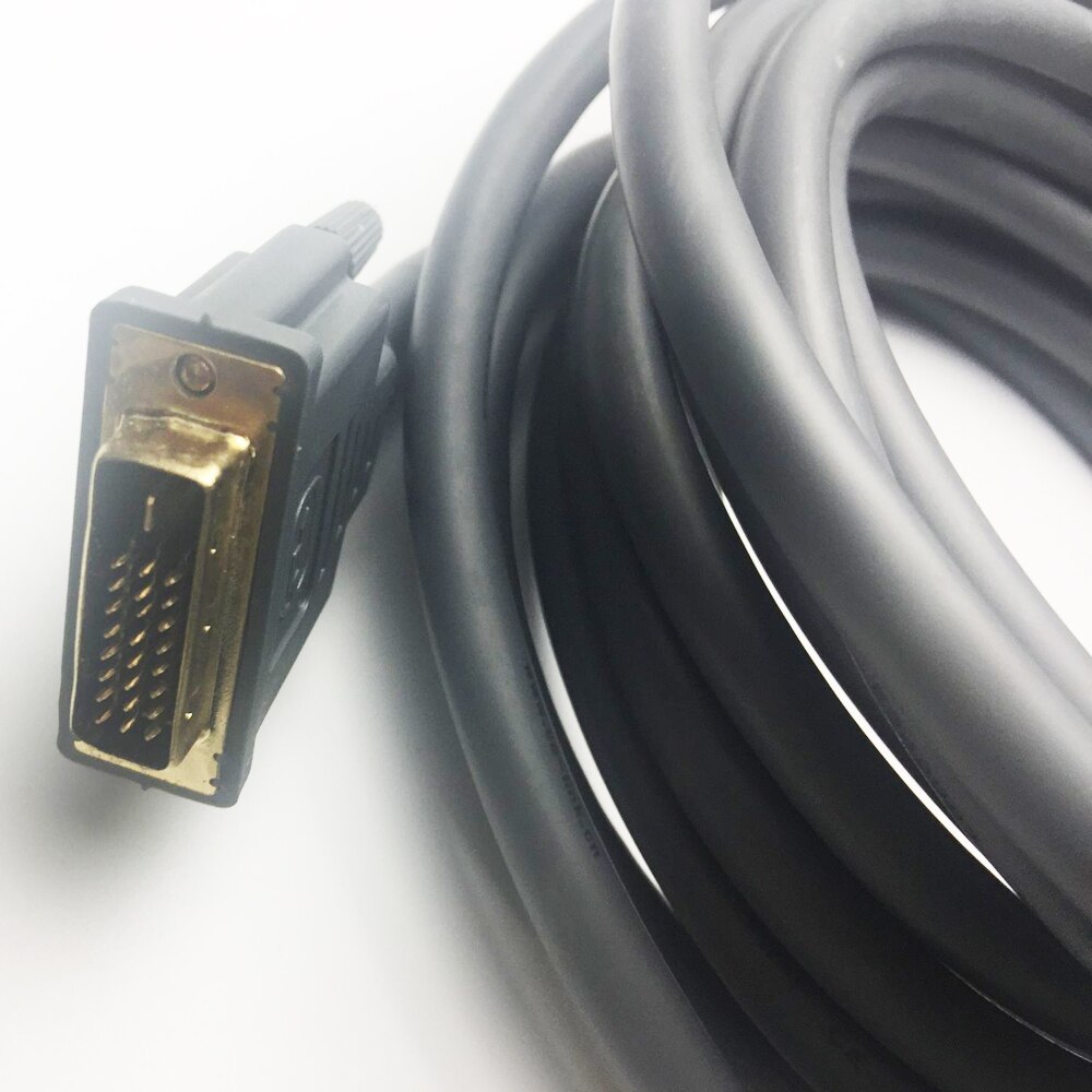 5M Standard Dual-link DVI cable 15ft DVI-D 24+1 male to male up to 2560x1600 supported