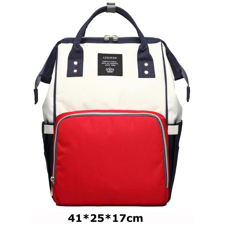 LEQUEEN Brand Baby Diaper Mummy Bags Large Capacity Maternity Nursing Diaper Bags infant Nappy changing bag Backpack Baby Care: 15