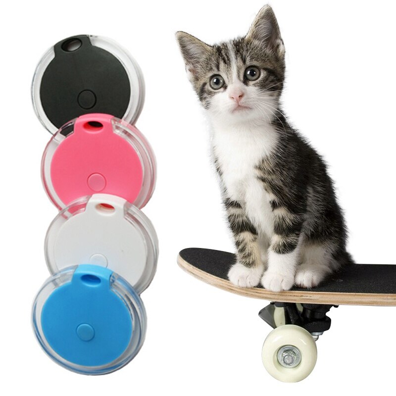 Kæledyr hund kat gps auto tracker smart finder bluetooth mini kæledyr alarm finder locator kæledyr anti tabt tracker til katte hunde børn