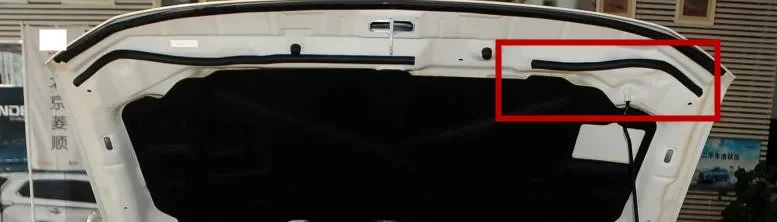 1 Pcs Hood Rubber Seal for Pajero 4th 5902A016 V90 Bonnet Strip for Montero Weatherstrip for Shogun V80 2007 Not for Diesel: Gold