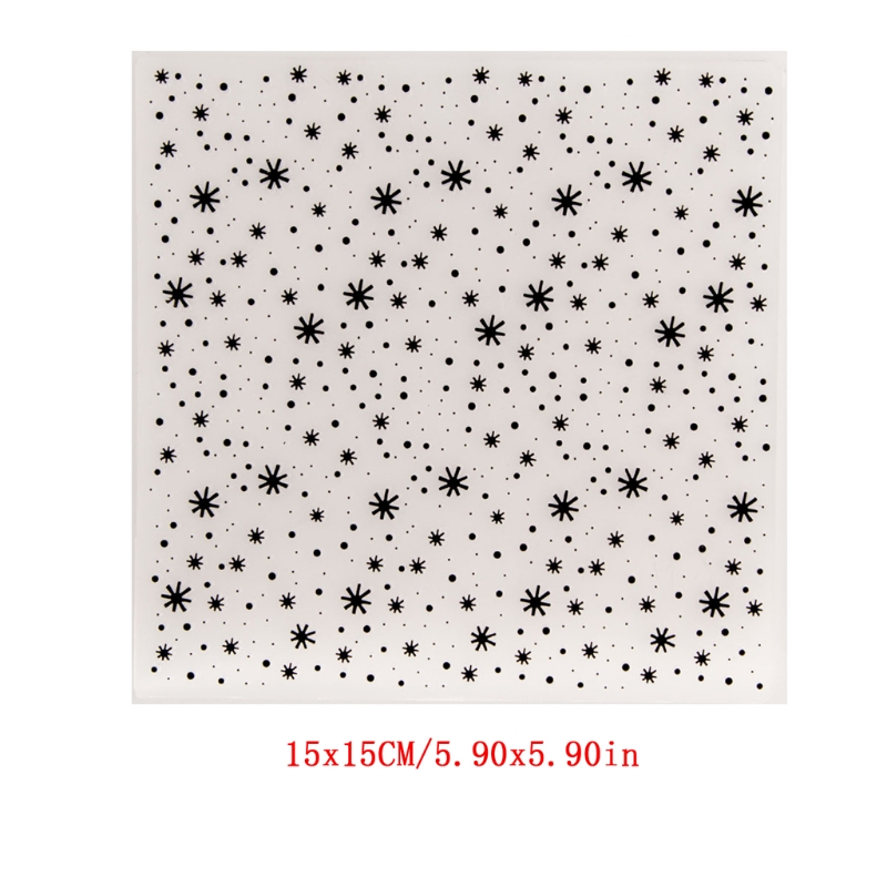 50LB Dot Plastic Embossing Folder Stencil Template DIY Craft Making Background Paper Cards Scrapbooking Album Decorat