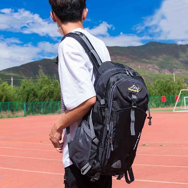 Waterproof Traveling Backpack Unisex Men's Sports Bag Pack Outdoor Mountaineering Hiking Climbing Camping Backpack For Male