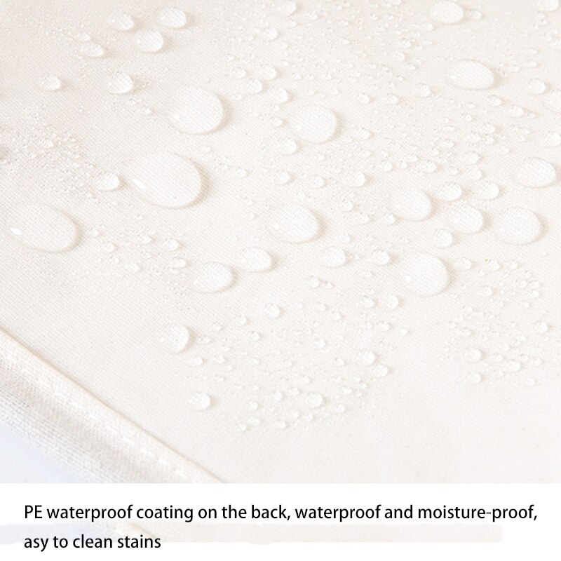 Cotton and Linen Wall-Mounted Storage Bag 7Pouch Hanging Pokcet with Hook Bedroom Door Household Toys Sundries Container