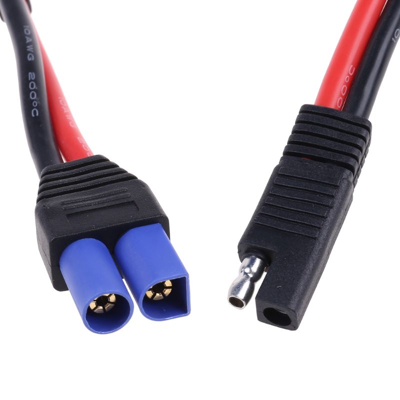 1pc 10 AWG SAE To EC5 Male Plug Connector To SAE Power Automotive Adapter Cable Wire SAE To EC5 Female Plug Connector