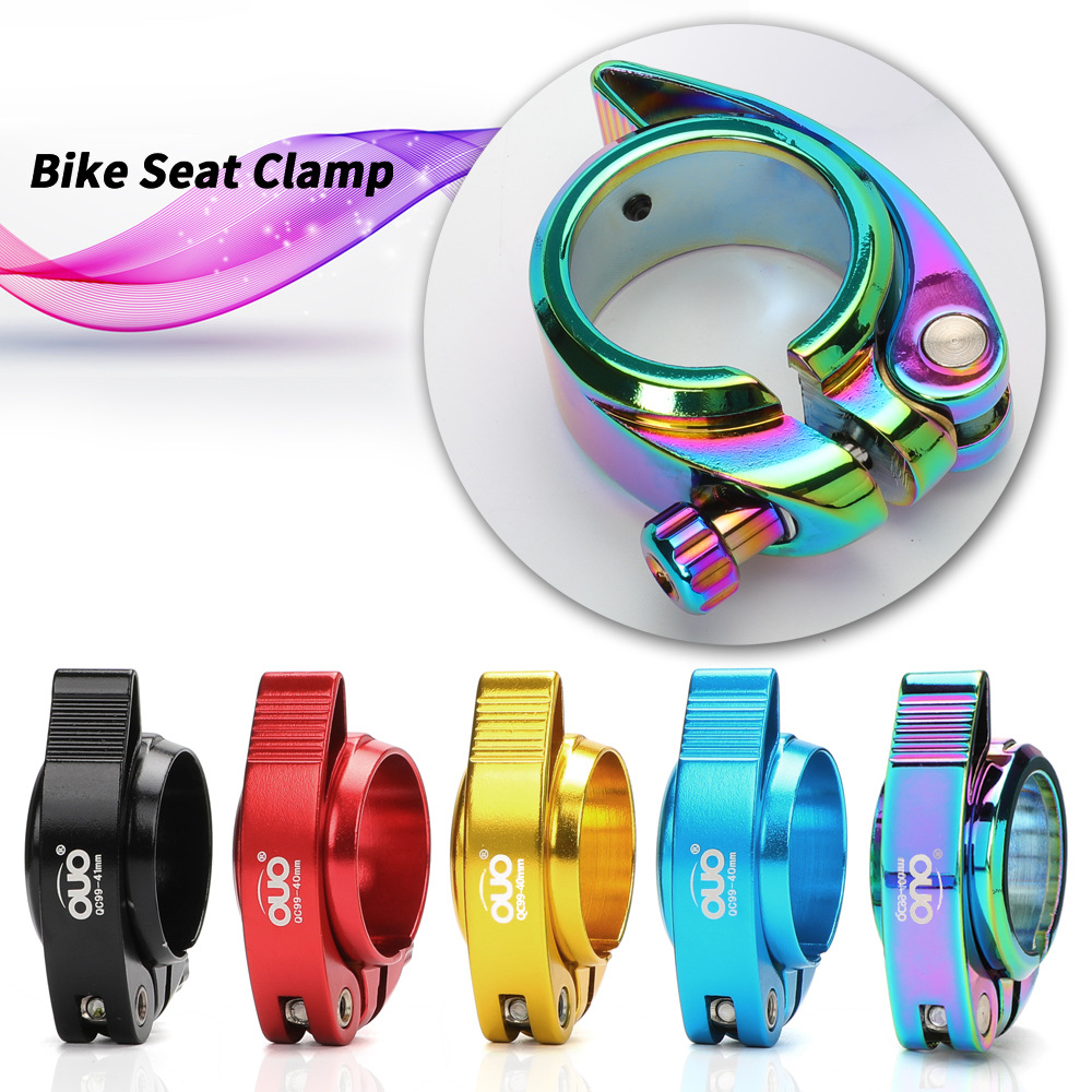 Folding Bicycle Seat Tube Clamp CNC Bicycle Seat Tube Clamp Suitable for Driving Folding Bicycle Seat Tube Clamp 40/41mm