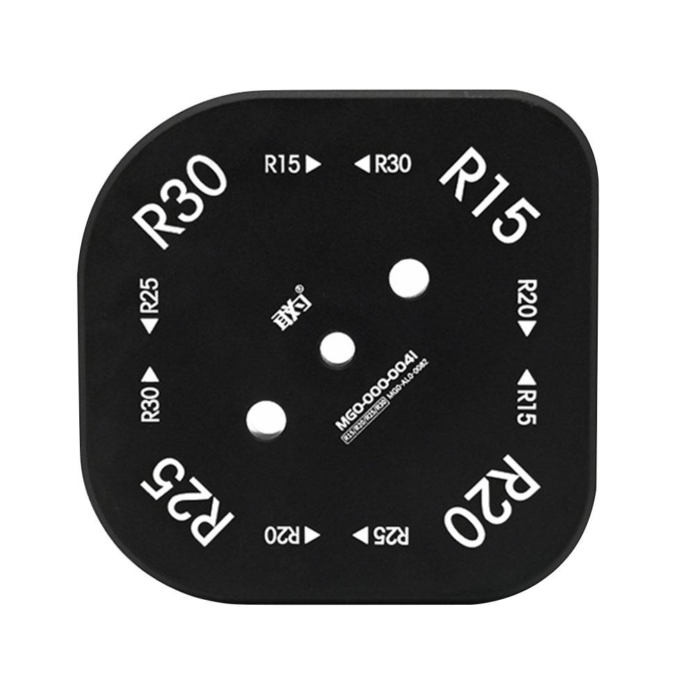 Router Table Corner Jig Aluminium Alloy Woodworking Fillet Chamfering Template Quick Change R Angle Wood Milling Trimming Machin