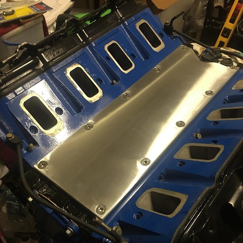 Valley Pan Cover Plate Low Profile for LS Gen III LS1 LM7 LR4 LQ4 LS6 L59 LQ9 Dress Up Engine Cover 551629