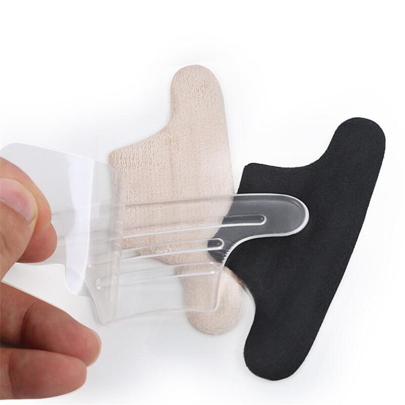 1 Paar Hak Inlegzolen Pain Relief Kussen Anti-Slijtage Lijm Voetverzorging Pads Hak Sticker Liner Grips Crash Binnenzool patch Zachte
