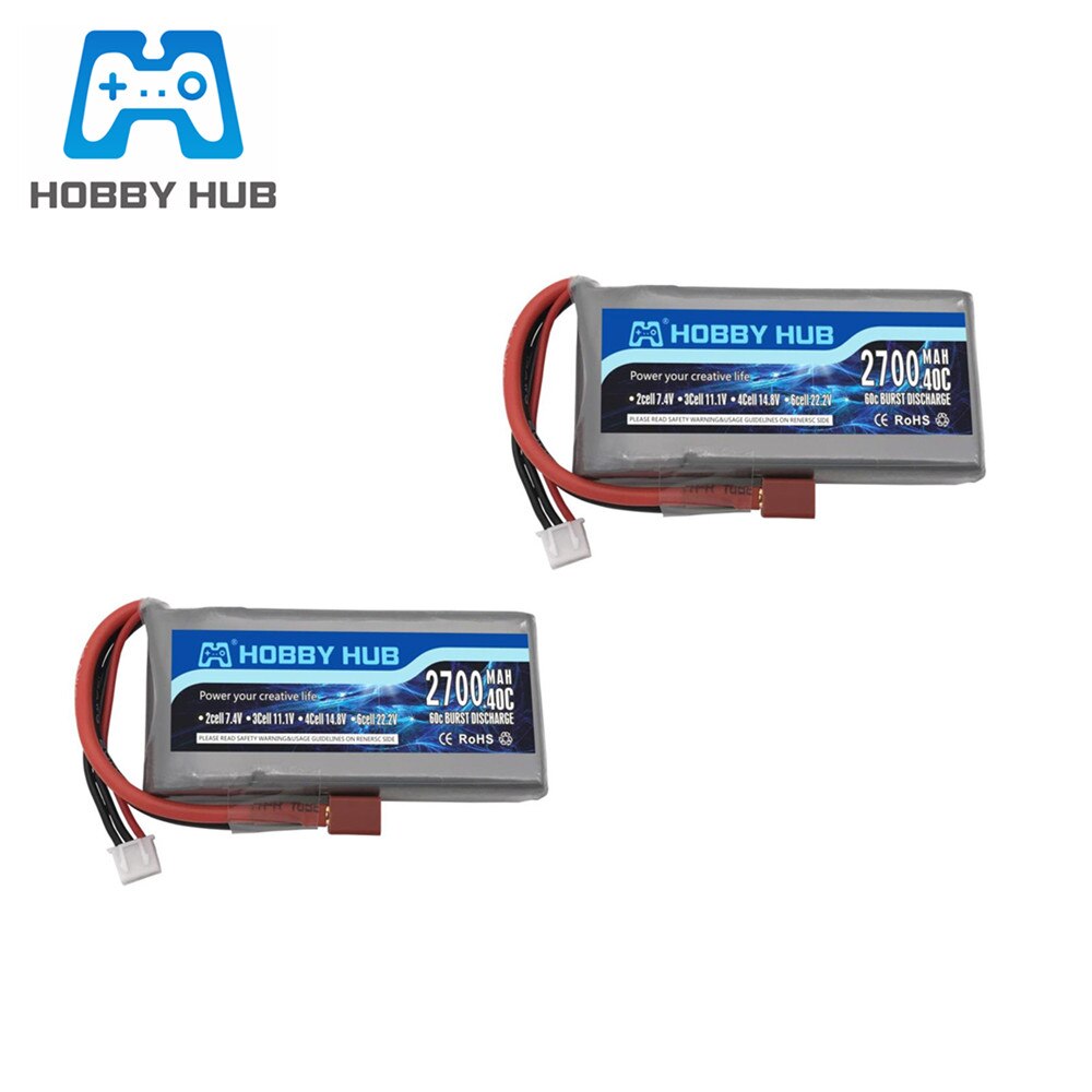 Päivitetty rc lipo akku 2s 7.4v 2700 mah ja 7.4v laturia wltoys 12428 12423 rc auto feiyue 03 q39 päivitys osat akku