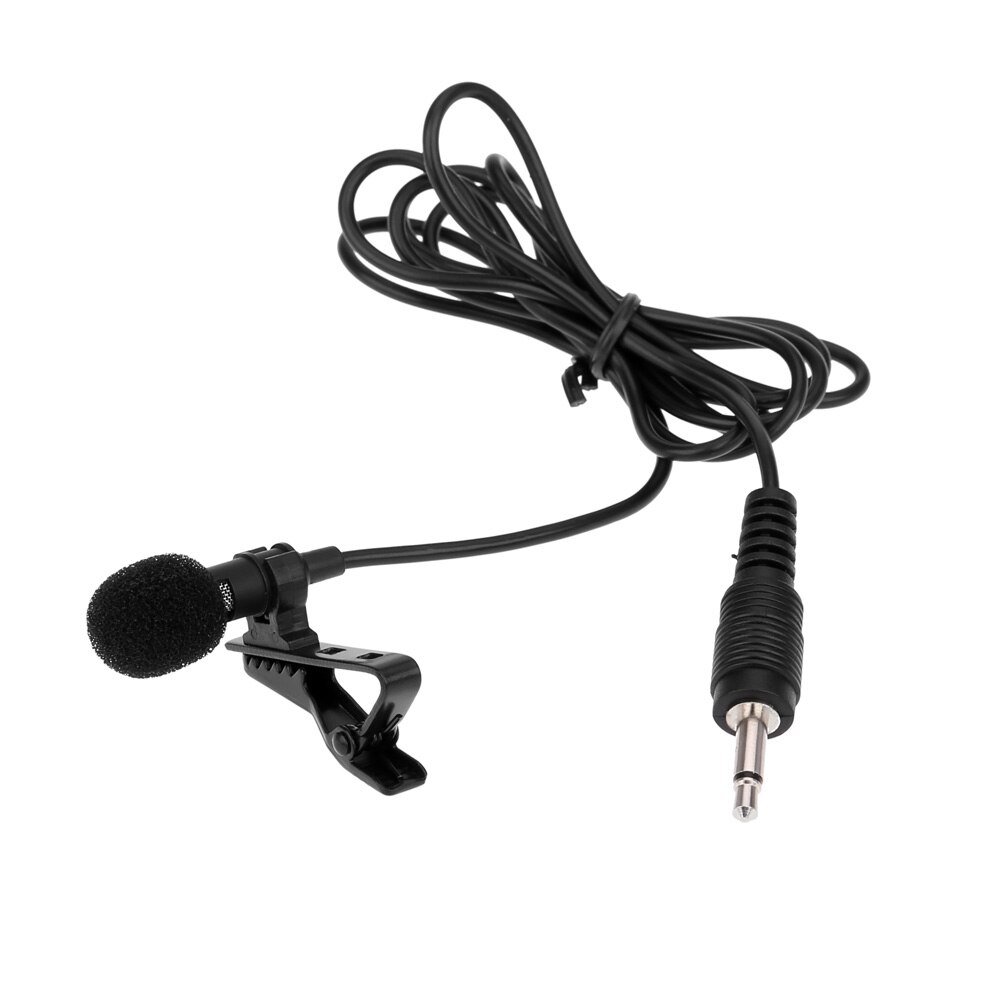Super Revers Lavalier Dasspeld Metalen Mono Microfoon 3.5mm Wired met Kraag Clip Microfoons Mic voor Lound Speaker