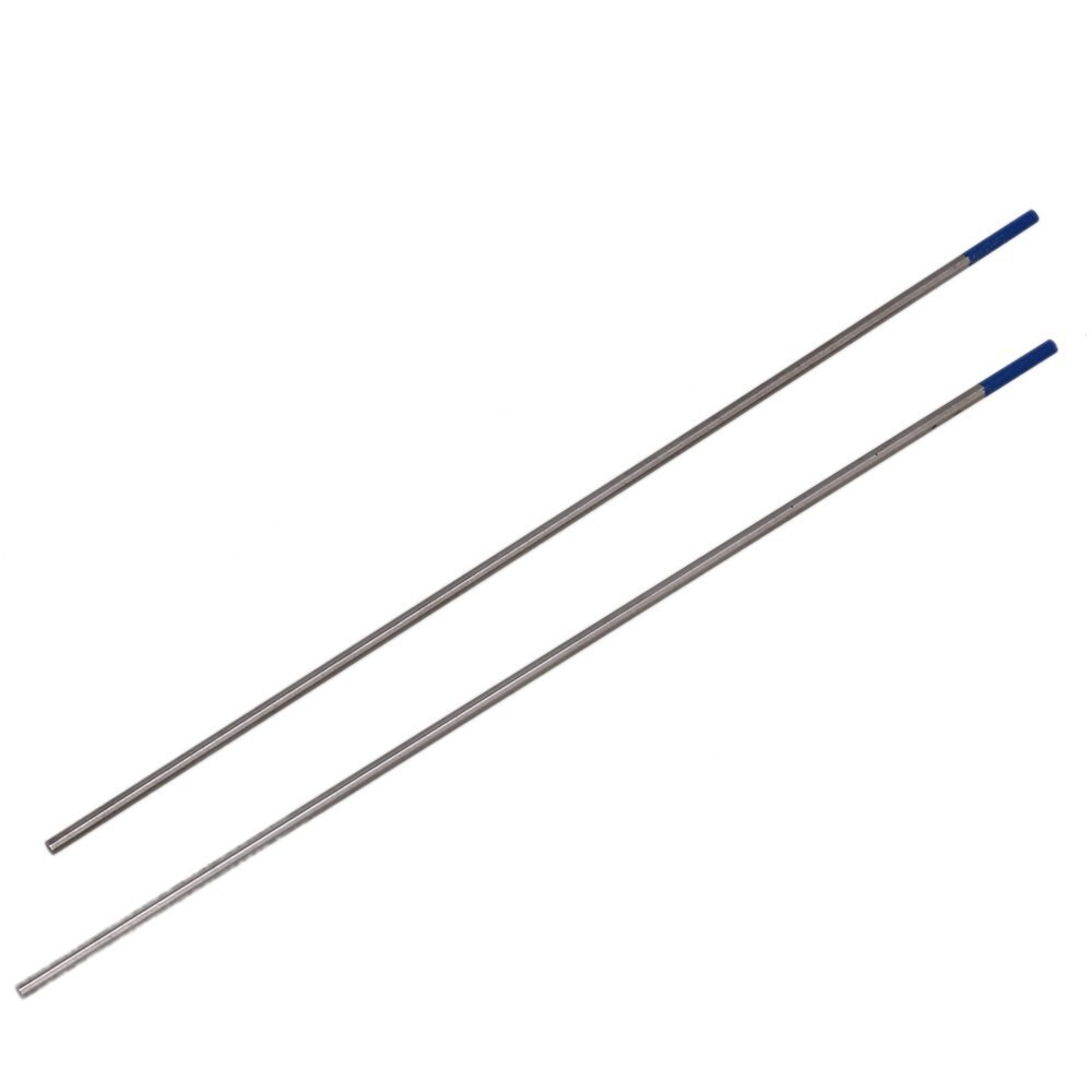 1 1,6 2,0 2,4 3,0 3,2mm Blau Spitze 150mm/175mm Länge WL20 Modell TIG Schweißen Zirconiated wolfram Elektrode mit Fall Pack von 10
