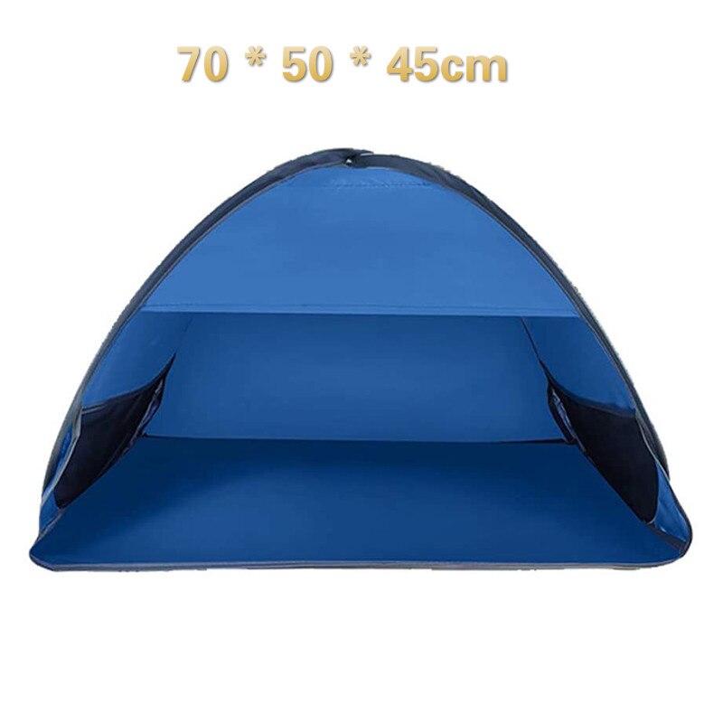 Mini toldo portátil para la cabeza, carpa Pop-up, Anti-UV, a prueba de viento, toldo para la cabeza, parasol de playa, carpa de campamento, refugio solar portátil: M