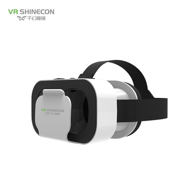 Vr Shinecon Doos 5 Mini Vr Bril 3D Bril Virtual Reality Bril Vr Headset Voor Google Kartonnen Smartp Werkelijkheid 3D bril