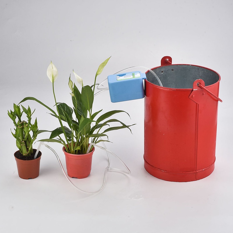 Automatic Drip Irrigation System Pump Controller Watering Kits with Built-in Membrane Pump Used Indoor