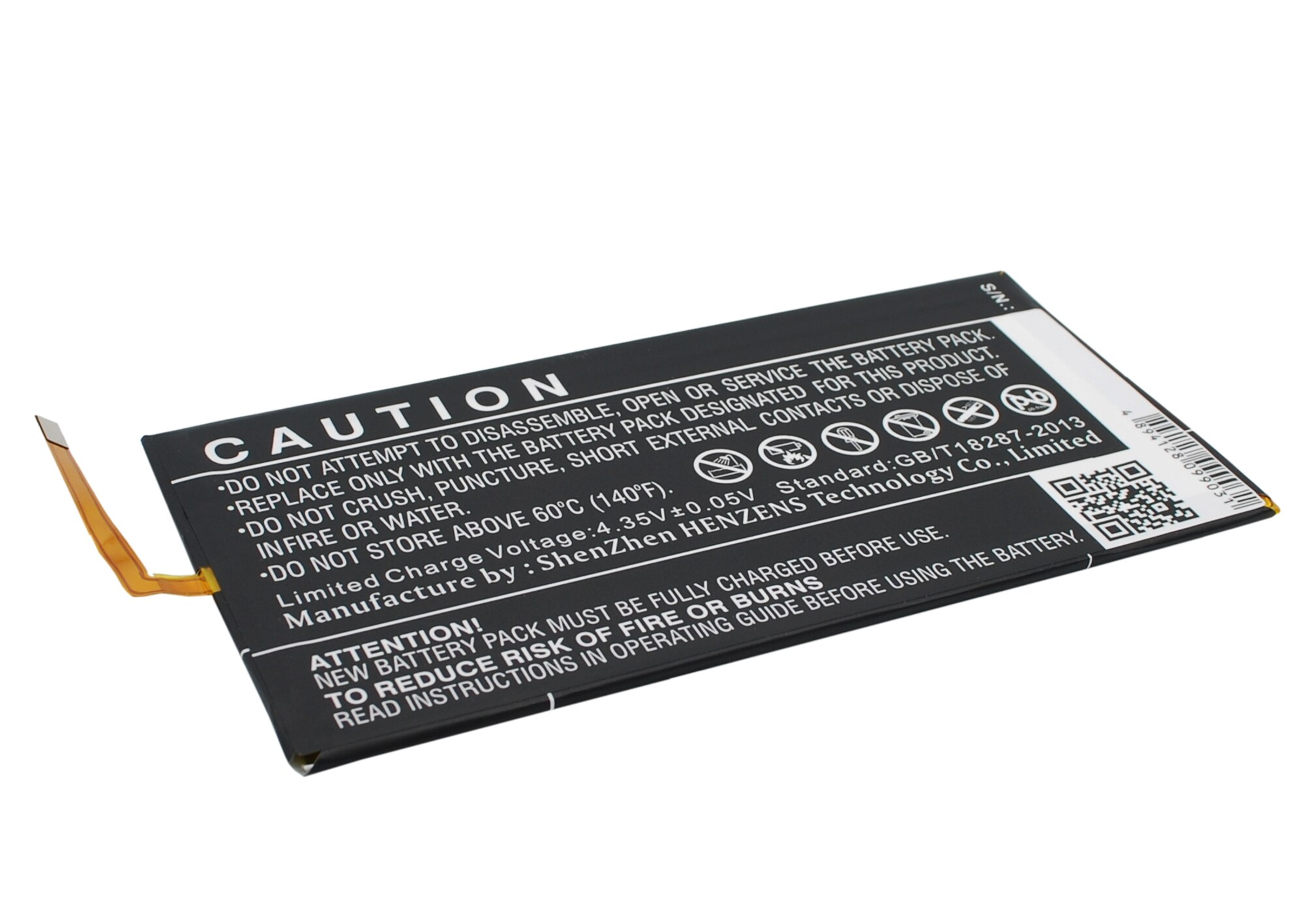Cameron Sino 4650mAh batería de la batería HB3080G1EBW para Huawei S8-701u... S8-701W... S8-301L... S8-301U... S8-301w... S8-303L... S8-306L