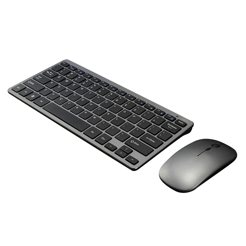 Wireless Charging Keyboard and Mouse Combination Charging Mouse Charging Keyboard Set for Laptop: Default Title