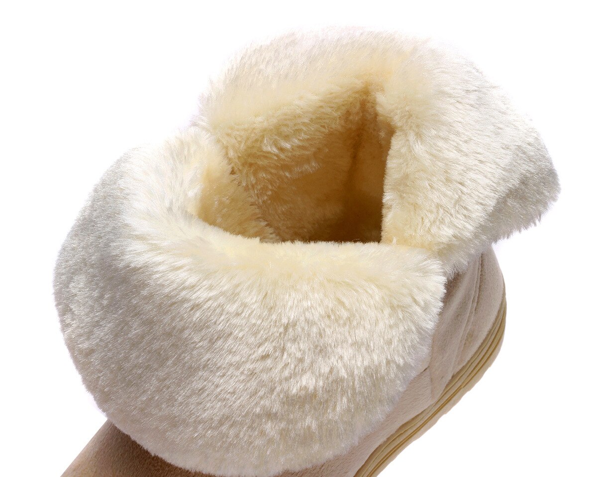 Kvinner snøstøvler varm vinter kvinner støvler søte bowtie varme damer snøstøvler kvinner vintersko yyj 92