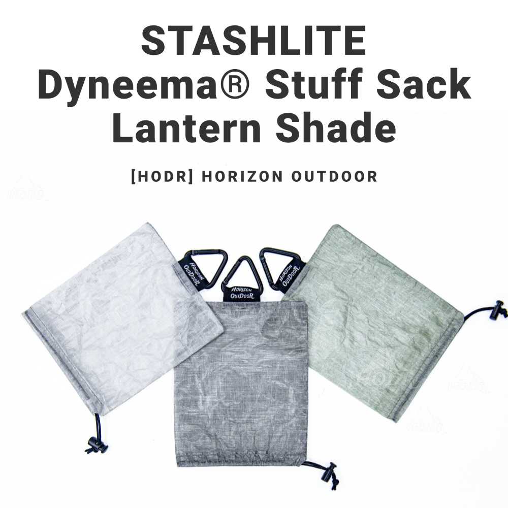 [HODR] STASHLITE Dyneema Stuff Sack Ultraleichter Laternenschirm DCF 1,0 Unzen Tasche Würfelfaser Wasserdicht für Outdoor-Camping Wandern