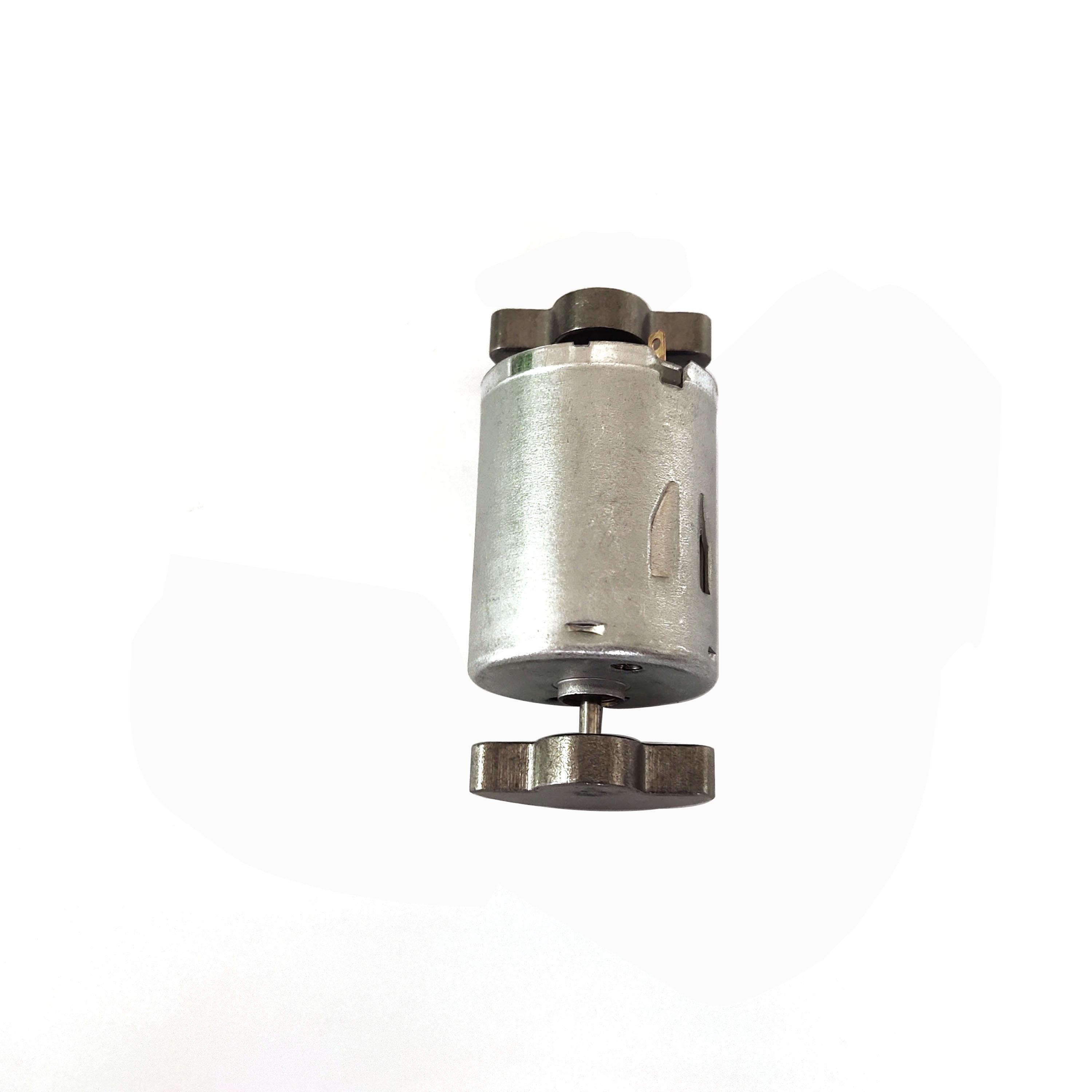 Høj hastighed 6000 rpm kraftig vibration 6v 12v 24v dc vibrationsmotor til mikromassagemotor  r370 dobbelt sektorhoved