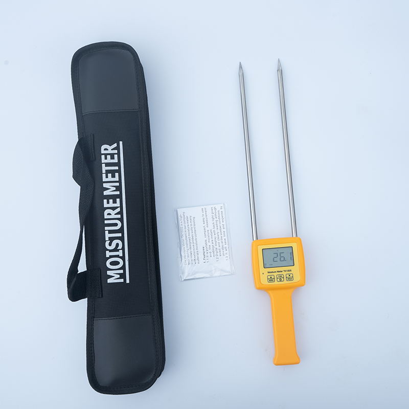 Medidor de humedad de grano TK100s, probador de humedad de harina de maíz, trigo, arroz, frijol, trigo