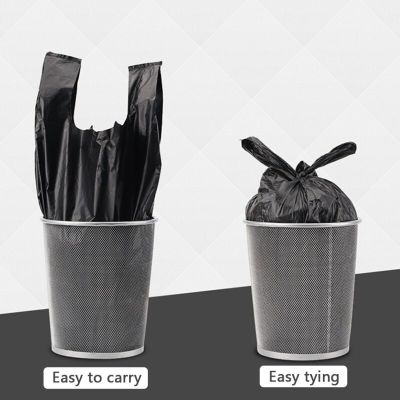 Vest Soort Dikke Vuilniszakken Wegwerp Keuken Afval Tas Zwarte Vuilnis Voedsel Residu Reiniging Huishoudelijke Schoonmaakmiddelen Apparaten